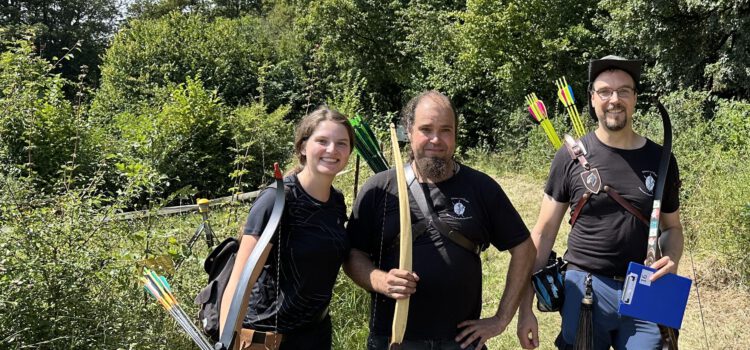 2. und 3.Platz am Geierfelsen Bogenturnier