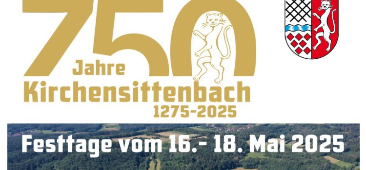 Bogenstand auf der 750Jahr Feier von Kirchensittenbach